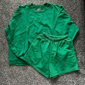 Daily Drills Crew and Sweat Shorts